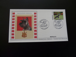 FDC Chien Dog Monaco 1991 - Dogs