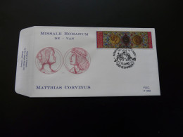 FDC Medieval History Of Hungary Matthias Corvinus Belgique 1993 - 1991-2000
