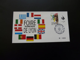 Lettre Illustrée Foire Internationale De Lyon 1993 - 1961-....