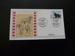 FDC Chien Dog Monaco 1993 - Hunde