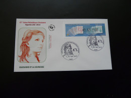 FDC Vignette D'affranchissement LISA Marianne De Catelin Salon Philatélique D'automne ATM Stamp 2013  - 2010-2019