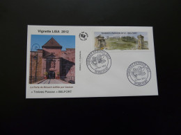 FDC Vignette D'affranchissement LISA Timbres Passion Belfort ATM Stamp 2012 - 2010-2019