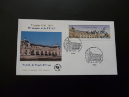 FDC Vignette D'affranchissement LISA Musée D'Orsay Congrès FFAP ATM Stamp 2012 - 2010-2019