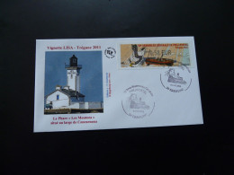 FDC Vignette D'affranchissement LISA Phare Lightouse 29 Finistère ATM Stamp 2011 - Vuurtorens