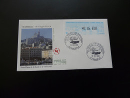 FDC Vignette D'affranchissement LISA Congrès Philatélique De Printemps Marseille ATM Stamp France 2002 - 2000-2009