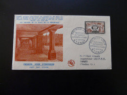 FDC Rattachement De Stenay à La France 55 Meuse 1954 - 1950-1959