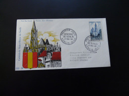 FDC Ed. ROC Cathédrale De Senlis 60 Oise 1958 - 1950-1959