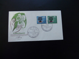 FDC Année Mondiale Du Réfugié World Refugee Year Allemagne Germany 1960  - Réfugiés