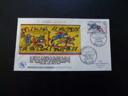 FDC Tapisserie De Bayeux William The Conqueror Medieval History 14 Calvados 1958 - 1950-1959