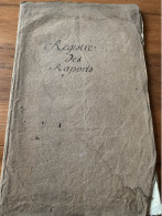 Rare  Registre Des Raports De Police De La Municipalité De Lorquin Moselle 1790 - Historische Documenten