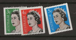 1966 MNH Australia Mi 380-81, 390 Postfris** - Mint Stamps