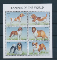 Nevis - 2000 - Dogs - Yv 1374/79 - Hunde