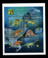 Nevis - 1999 - Prehistorics Animals - Yv 1215/20 - Prehistorics