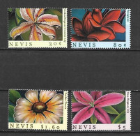 Nevis - 2000 - Flowers - Yv 1445/48 - Other & Unclassified