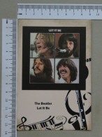 POSTCARD  - THE BEATLES - LPS COLLECTION - 2 SCANS  - (Nº59276) - Musik Und Musikanten