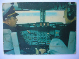 Avion / Airplane / LUFTHANSA / Boeing 727 / Cockpit / Airline Issue - 1946-....: Era Moderna