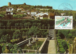 31038 - Carte Maximum - Portugal - Castelo Branco - Jardim Do Paço - Maximumkaarten