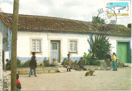 31040 - Carte Maximum - Portugal - Arquitetura Popular - Casa Saloia Da Estremadura - Maison Typique Typical House - Maximumkarten (MC)