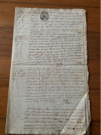 Rare  Registre Des Raports De Police De La Municipalité De Lorquin Moselle 1791 - Historische Documenten
