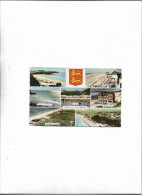 Carte Postale Années 70 Donville Les Bains (50) Multi Vues En Couleur - Autres & Non Classés