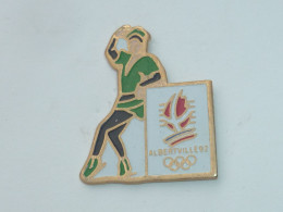 Pin's ALBERTVILLE 92, PATINAGE ARTISTIQUE - Olympische Spelen