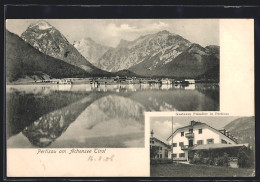 AK Pertisau Am Achensee, Seepanorama, Das Gasthaus Pfändler  - Other & Unclassified