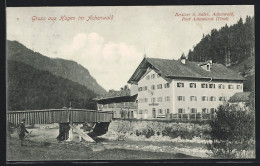 AK Achenkirch, Hagen Im Im Achenwald, Gasthaus S. Adler  - Autres & Non Classés