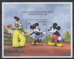 Nevis - 1995 - Disney: Mickey, Minnie - Yv Bf 89 - Disney