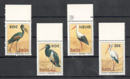 Namibia - 1994 - Birds Storks - Yv 732/35 - Storks & Long-legged Wading Birds