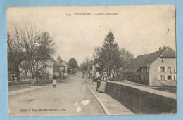 A053   CPA  BOUROGNE (Territoire De Belfort)   La Rue Principale   ++++++ - Andere & Zonder Classificatie