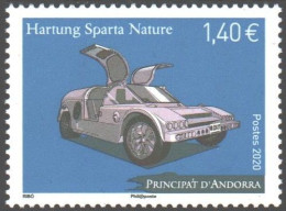 2020 872 French Andorra Hartung Sparta Nature MNH - Nuovi