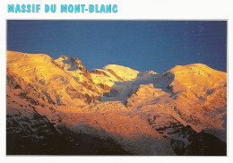 *CPM - 74 - MASSIF Du MONT-BLANC - - Other & Unclassified