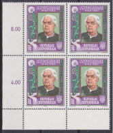 1982 , Mi 1700 ** (2) - 4er Block Postfrisch -  Internationaler Kneipp - Kongreß , Wien - Unused Stamps