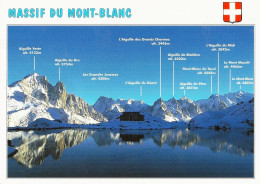 *CPM - 74 - MASSIF Du MONT-BLANC - Panorama - Other & Unclassified