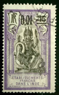 1922 ÉTABLISSEMENTS FRANÇAIS DANS L’INDE - AVEC SURCHARGE - OBLITERE - Used Stamps