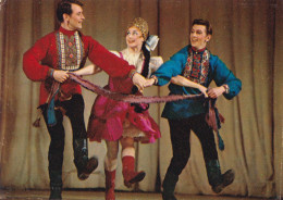 Beryozka Ballet - Troika Russian Dance Men Woman Dancing - Printed 1978 - Baile