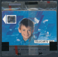 Télécartes France - Publiques N° Phonecote F102A -France Télécom Visage D'enfant (120U -SC5an NSB) - 1989