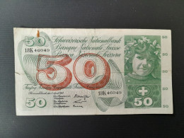 SUISSE 50 FRANCS 1964 - Zwitserland