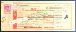 ● Cassa De La Selva - Garriga - Espagne - Lettera De Cambio Laurent VIDALOU Bouchonnerie Saint Ferreol Ceret 1969 Espana - Bills Of Exchange