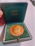 Medaglia Guglielmo Reiss Romoli Discorso Presidente Luigi Einaudi Medaglia Medal - Firma's