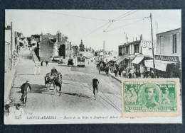Carte Postale  Saint Adresse 17aout 1916  Avec Vignette Rare  Aout 1914     France Belgique - Guerre De 1914-18