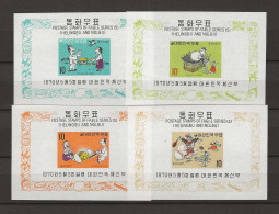 1970 MNH South Korea Mi Block 303-06 Postfris** - Korea (Süd-)