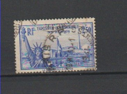 1940 N°458 Exposition New York  Oblitéré (lot 185a) - Oblitérés