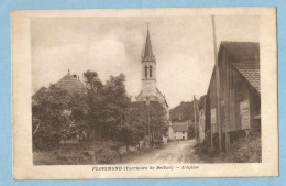 1059  CPA    FLORIMOND  (Territoire De Belfort)  L'Eglise  - Publicité BYRRH  +++++++ - Autres & Non Classés