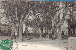 * CPA - 34 - VENDRES - La Fontaine Et La Promenade - Altri & Non Classificati