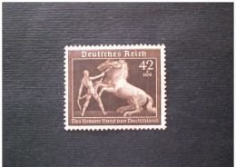 STAMPS GERMANIA  ALLEMAGNE GERMANY III REICH 1939 6 RUBAN BRUN GRAVE MNH - Nuovi
