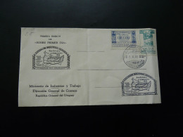 FDC Expo Industrial & Agraria Uruguay 1948 - Uruguay