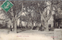 * CPA - 34 - VENDRES - La Fontaine Et La Promenade - Sonstige & Ohne Zuordnung