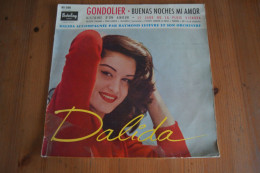 DALIDA GONDOLIER 25CM 1958 - Autres - Musique Française