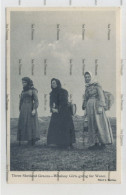 Shetland Postcard Scalloway Lerwick Whalsay Girls Going For Water Three Graces 1900s Kent's Series Kirkwall Orkney - Shetland